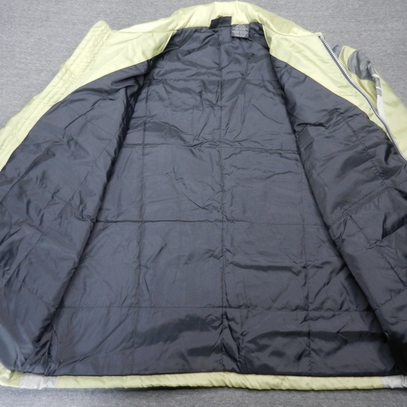 Quicksilver Jacket Mens Size Medium Insulated Nylon Bomber Collared Mock Neck - Picture 8 of 12